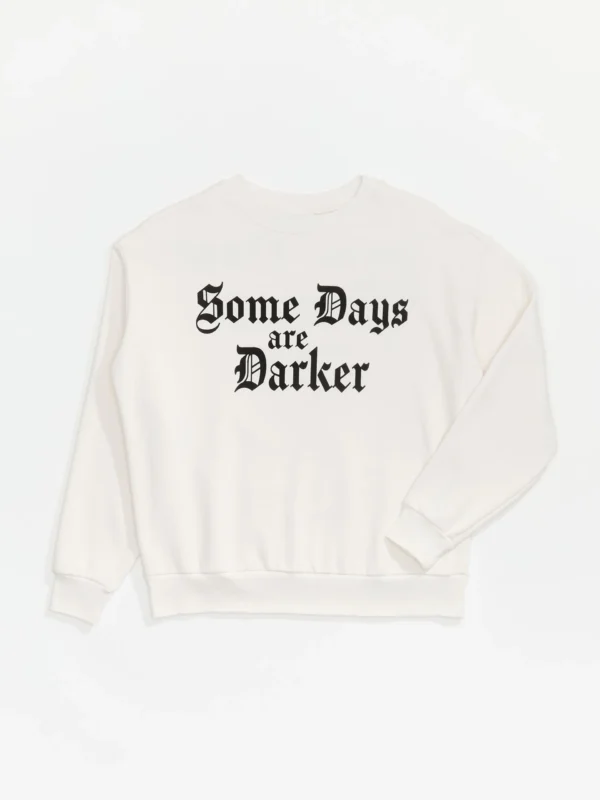 102251151110669-6 Sudadera con Pedrería Daydream Blanca