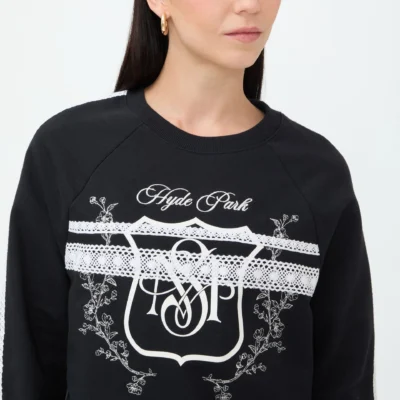 Sudadera con Franja Negra