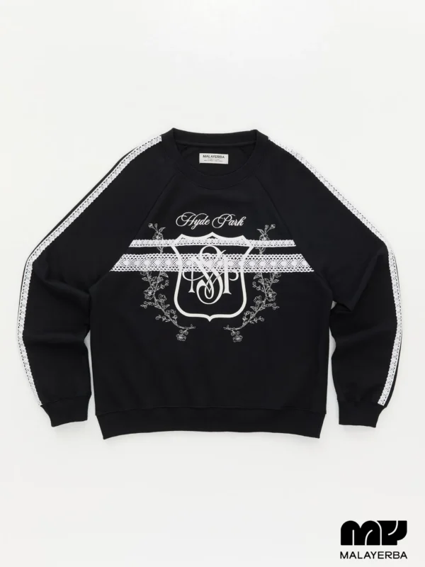 Sudadera con Franja Negra