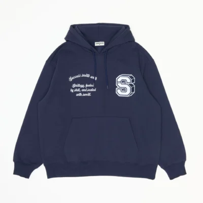 206251151110571-6 Sudadera Estampada Azul Marino