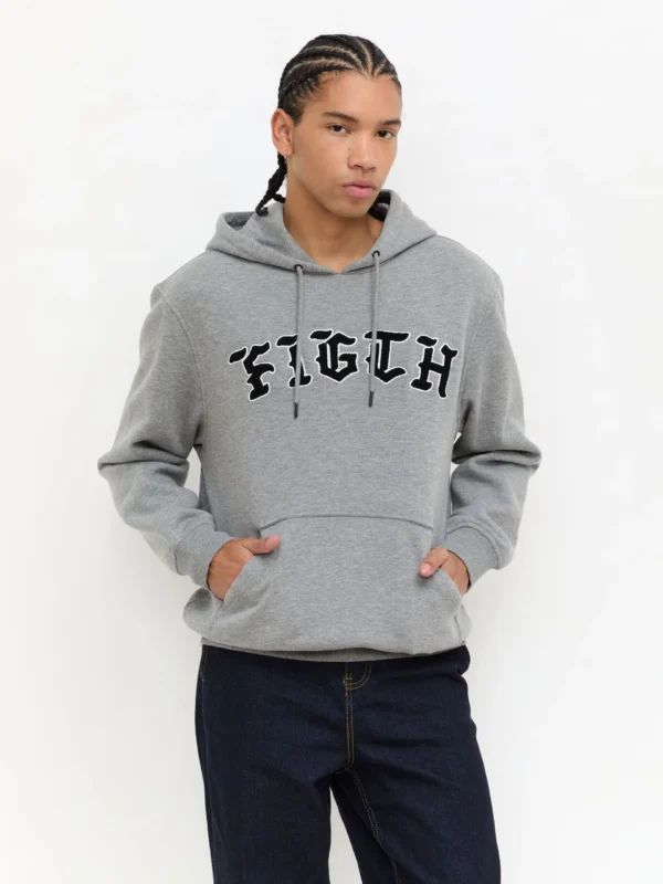207251051110670-4 Sudadera Parches Chenille Gris