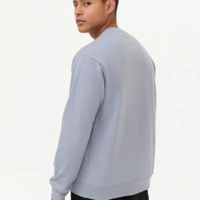 Sudadera Bordada Gris