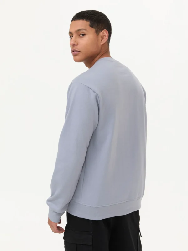 Sudadera Bordada Gris