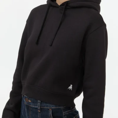103251051110753-2 Sudadera Crop Negra