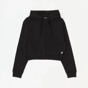 Sudadera Crop Negra