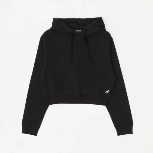 103251051110753-4 Sudadera Crop Negra