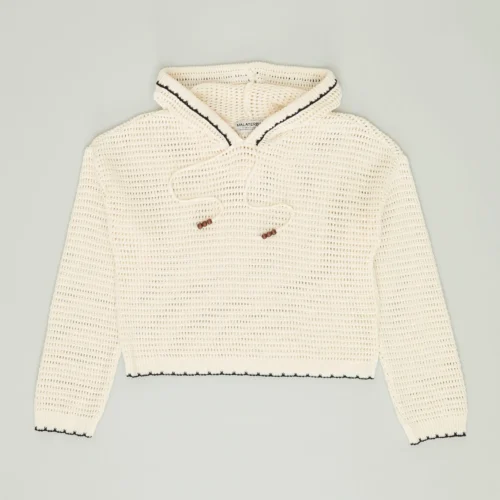 113250851110984-6 Sudadera Tejida Blanca