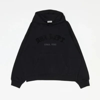 210251251110888-6 Sudadera Bordada Negra